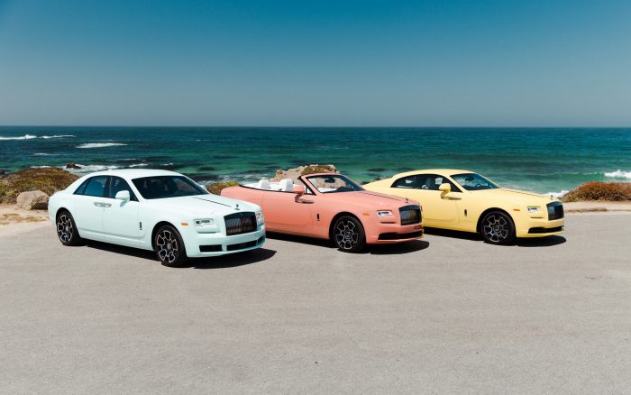 Rolls-Royce Pebble Beach Collection, con colores pastel -