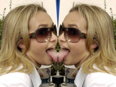 La lengua de Hayden Panettiere