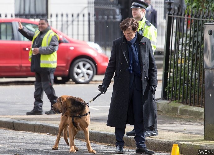 Nuevas Fotos Del Rodaje De La Cuarta Temporada De Sherlock Con Benedict 