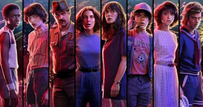 stranger things lanza pósters y nuevo avance de su tercera temporada